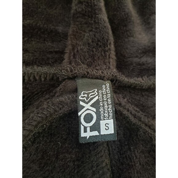 Fox Racing Nwt Women's Sherpa Fleece Lined Full Zip Sweatshirt Hoodie Black Sz S - Picture 4 of 7